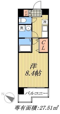カーサフェリーチェ柴又の物件間取画像
